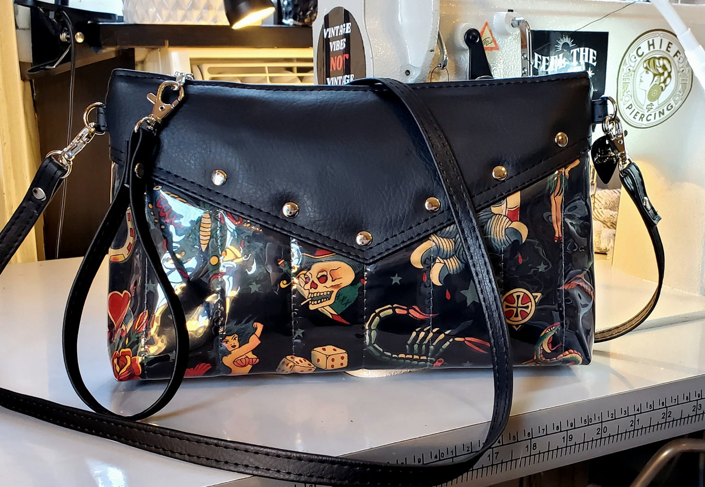 Baby Lou Tattoo Crossbody bag