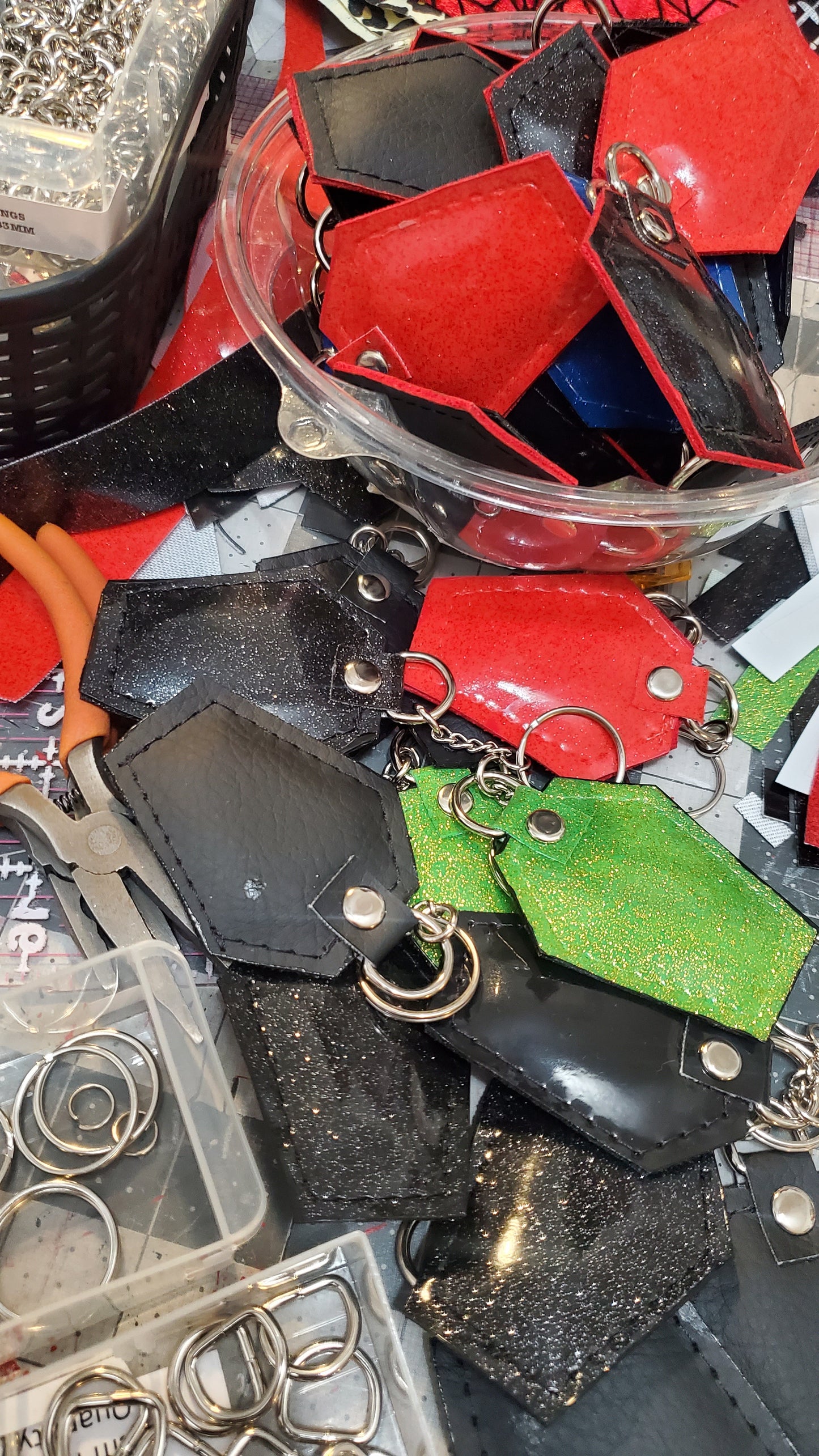 Coffin Keychain
