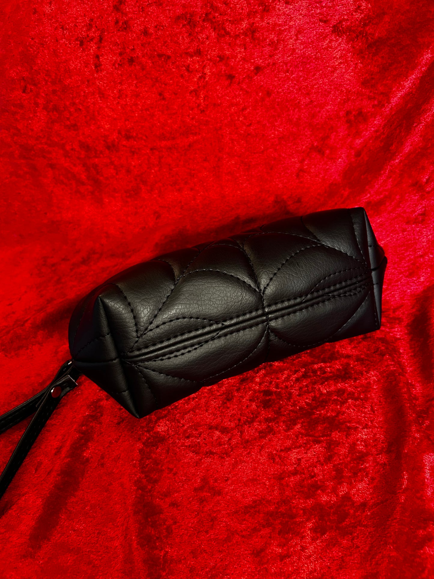 Black Spiderweb Mini Kisslock Bag
