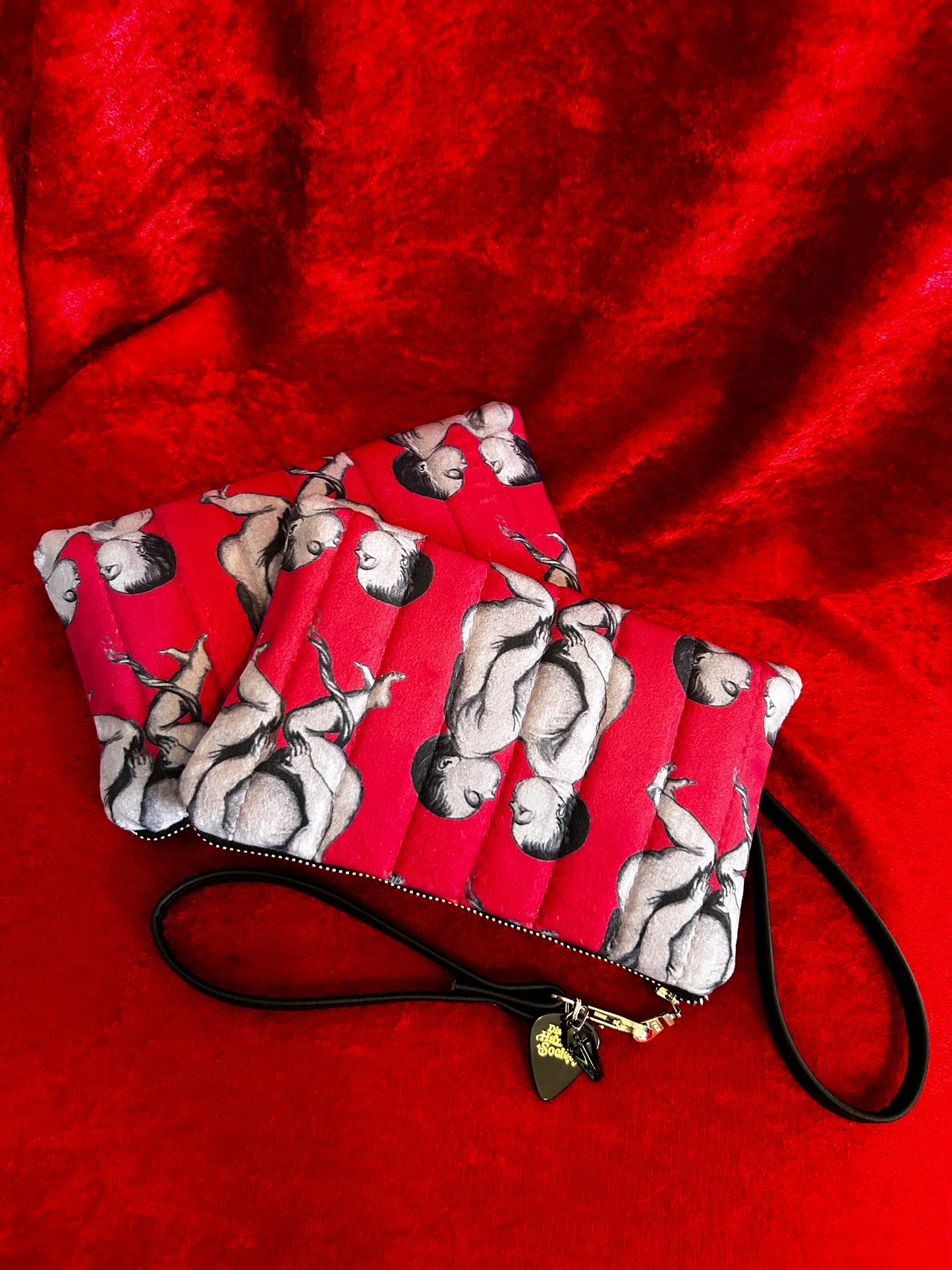 Conjoined Twins Wristlet