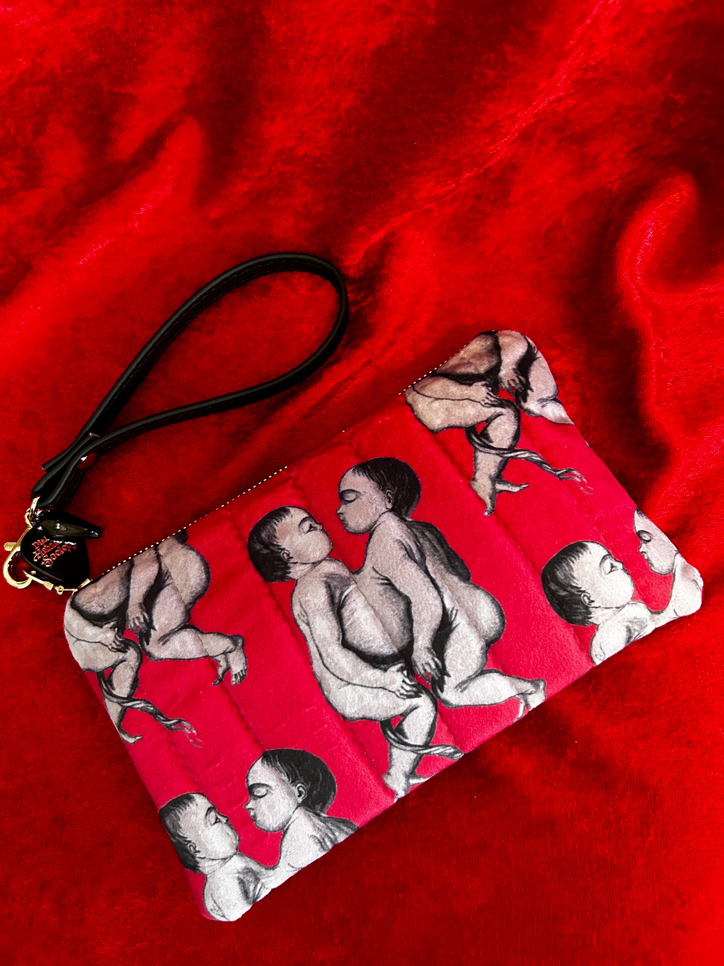 Conjoined Twins Wristlet