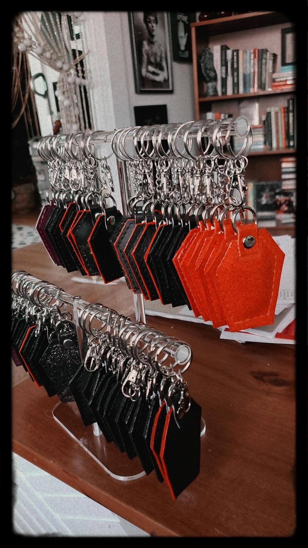 Coffin Keychain