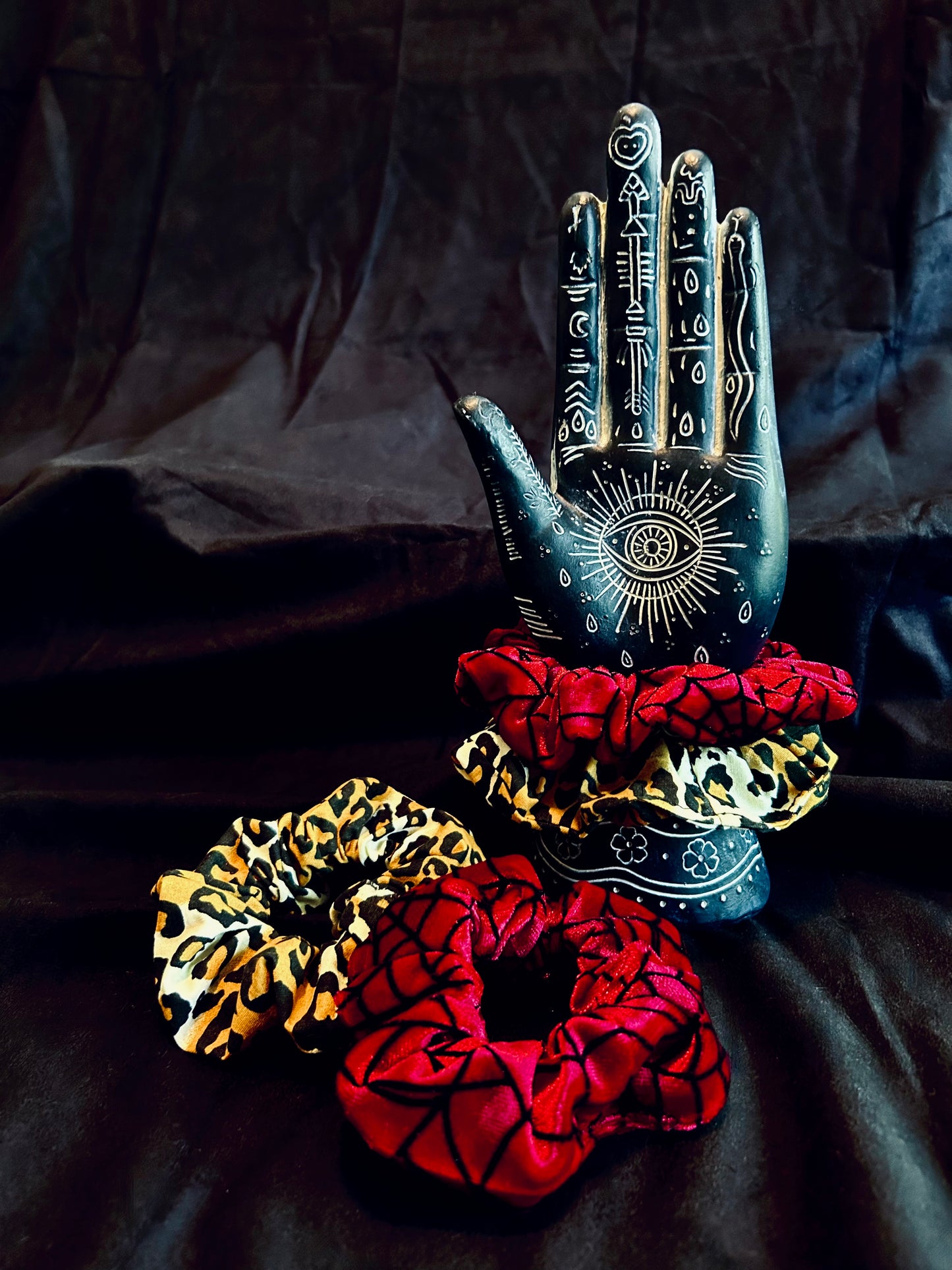Crimson Webs Hair Srunchie *Exclusive*