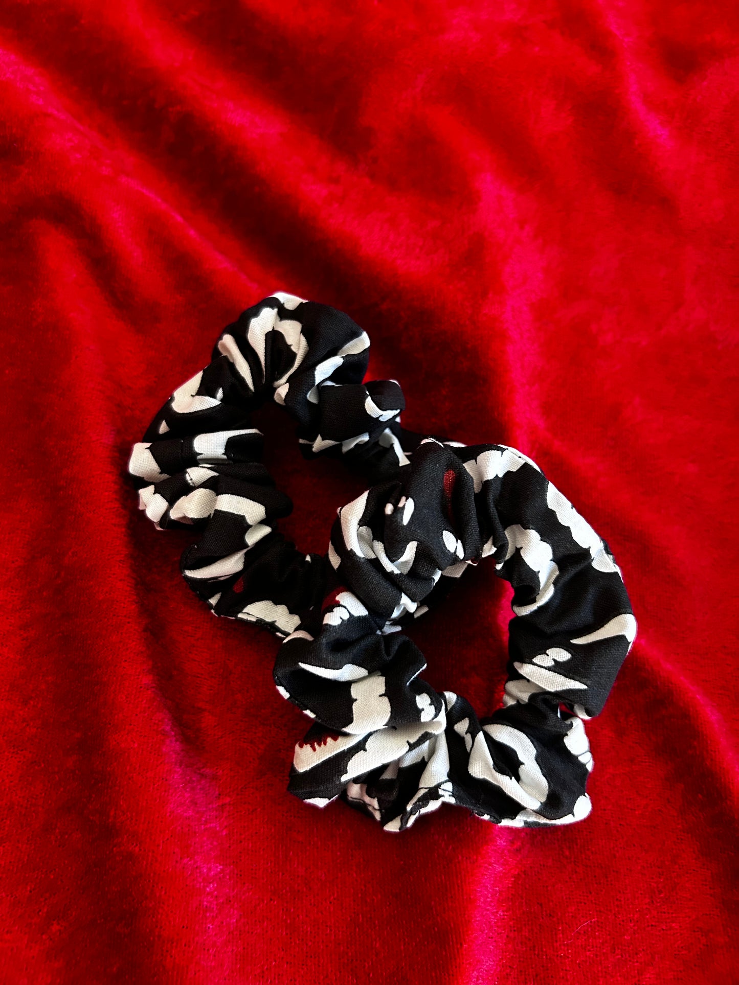 Only Fangs Print Hair Srunchie