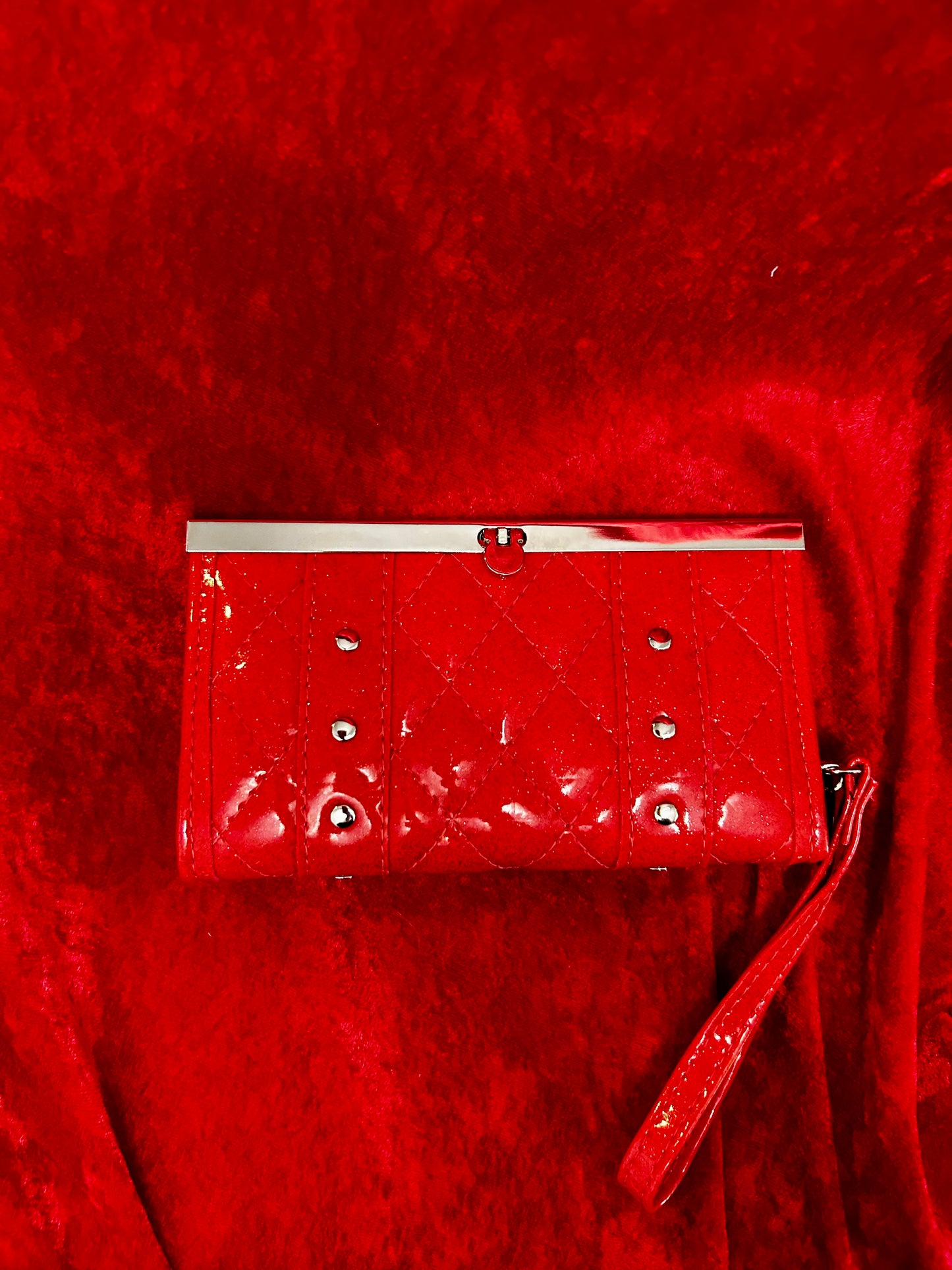 Glitter Galaxy Wallet - Ruby