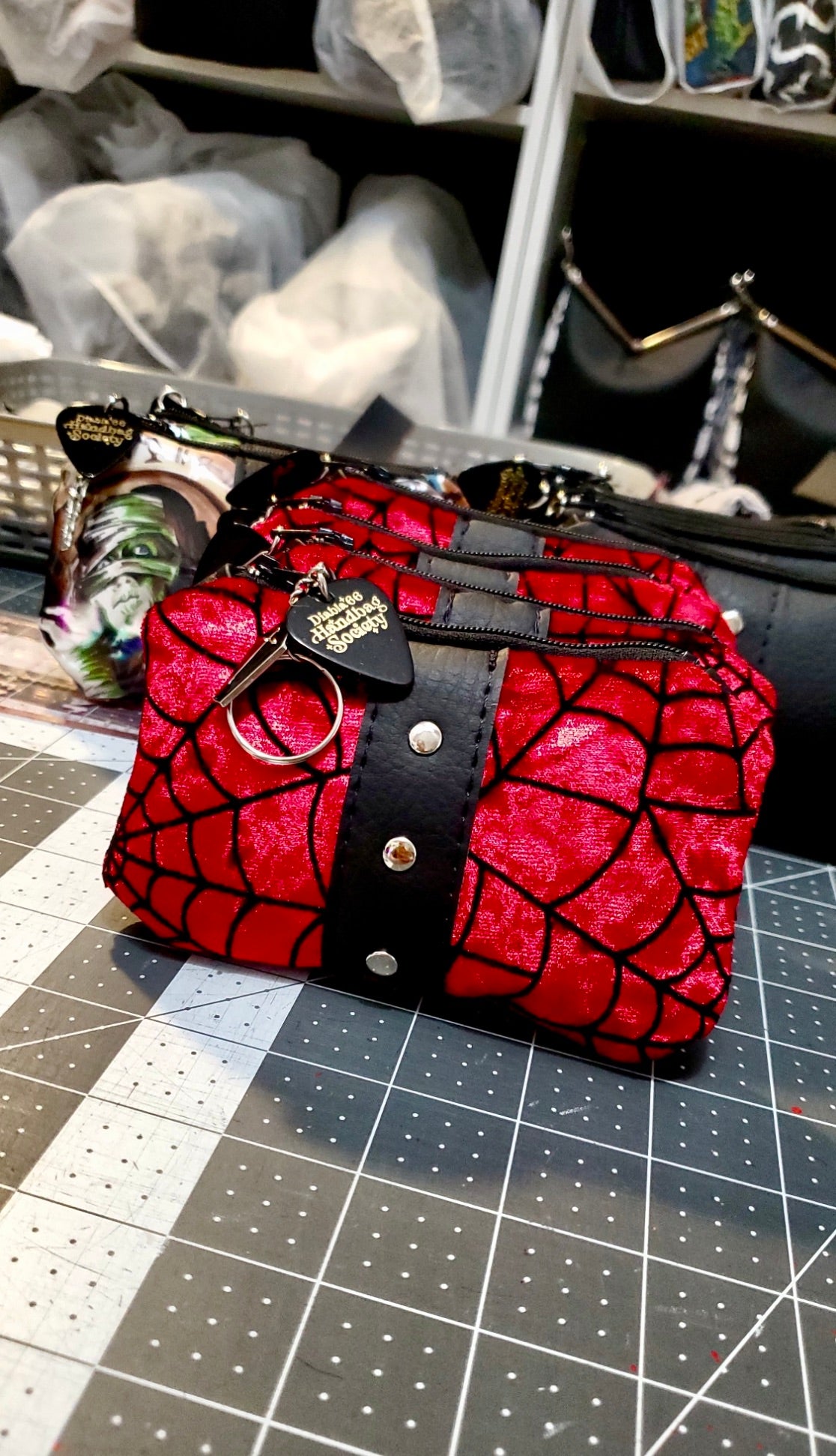 Crimson Webs Mini Pouch *Exclusive*