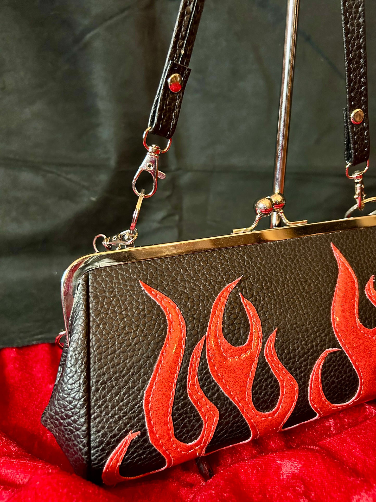 FINAL SALE Flame Clutch