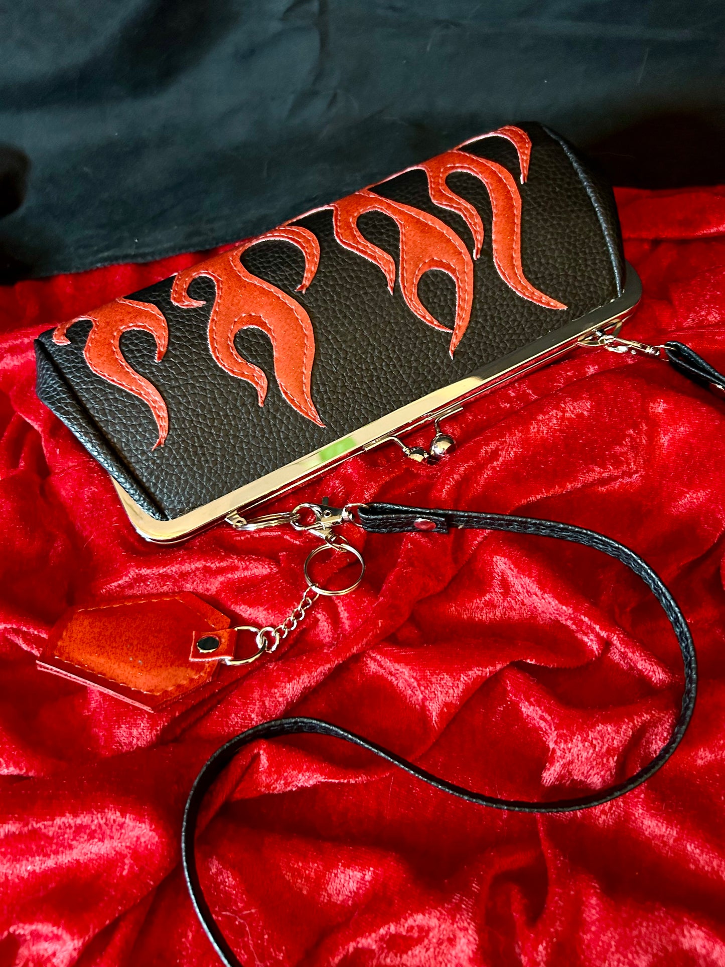 FINAL SALE Flame Clutch