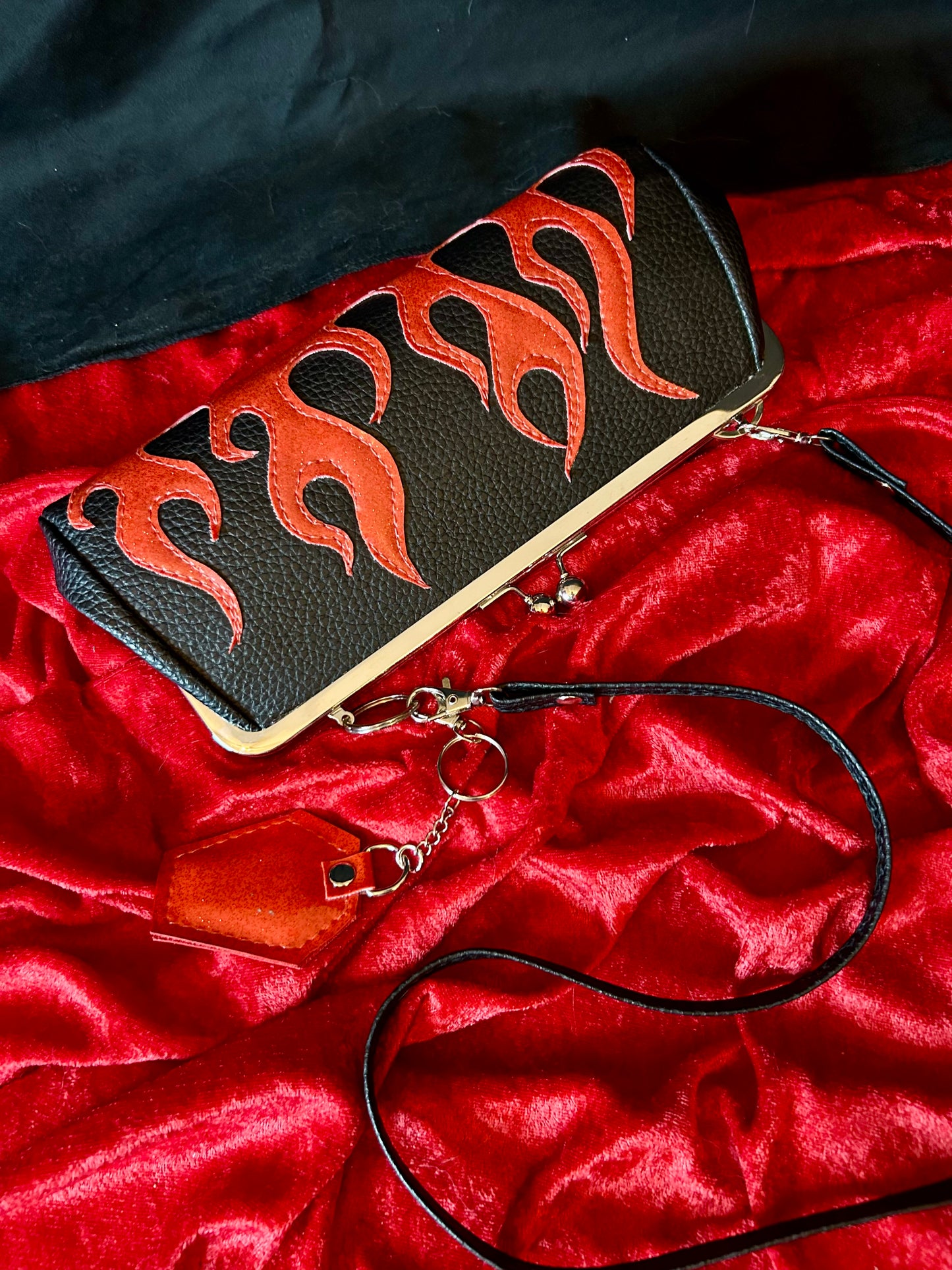 FINAL SALE Flame Clutch