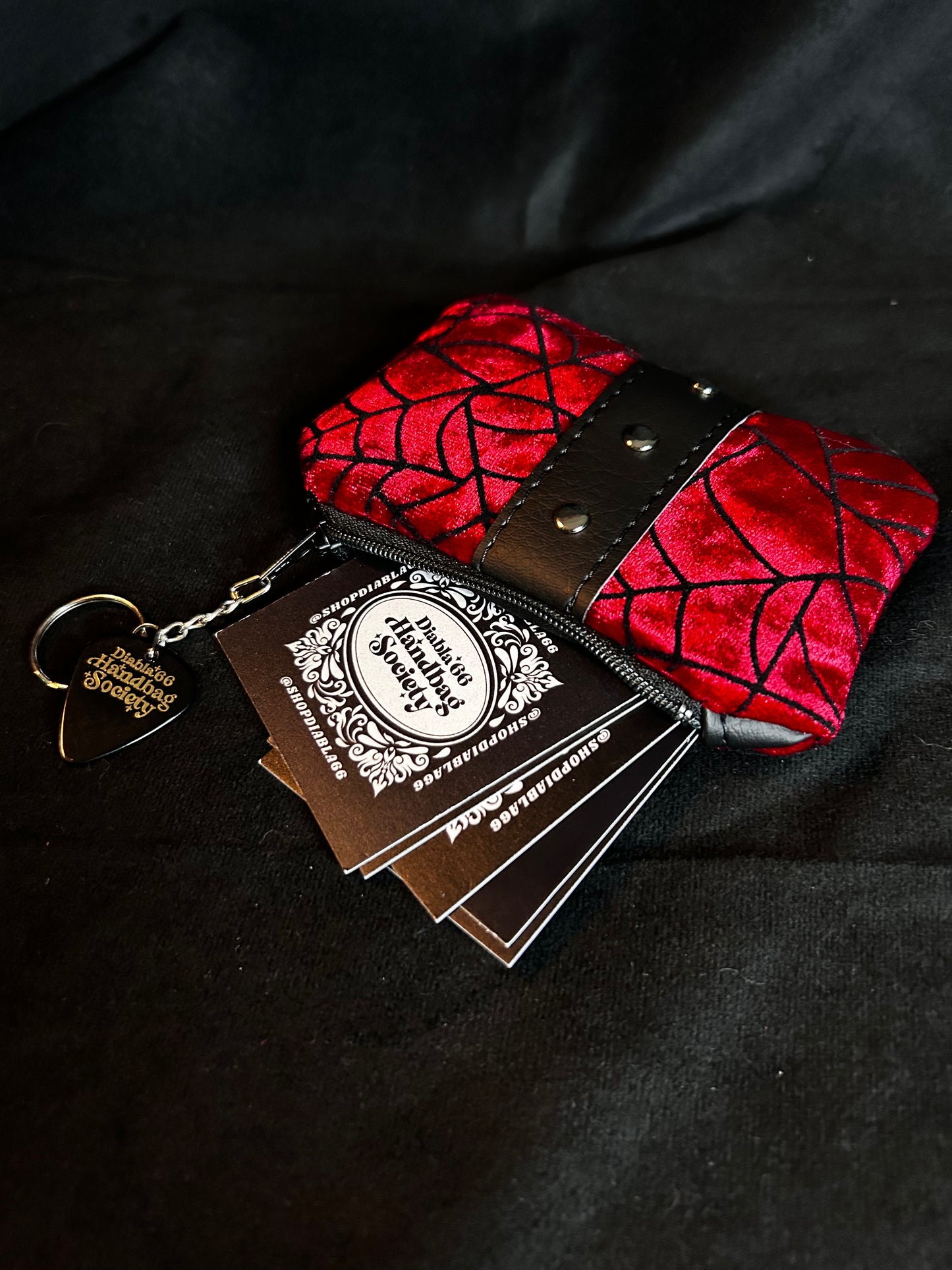 Crimson Webs Mini Pouch *Exclusive*