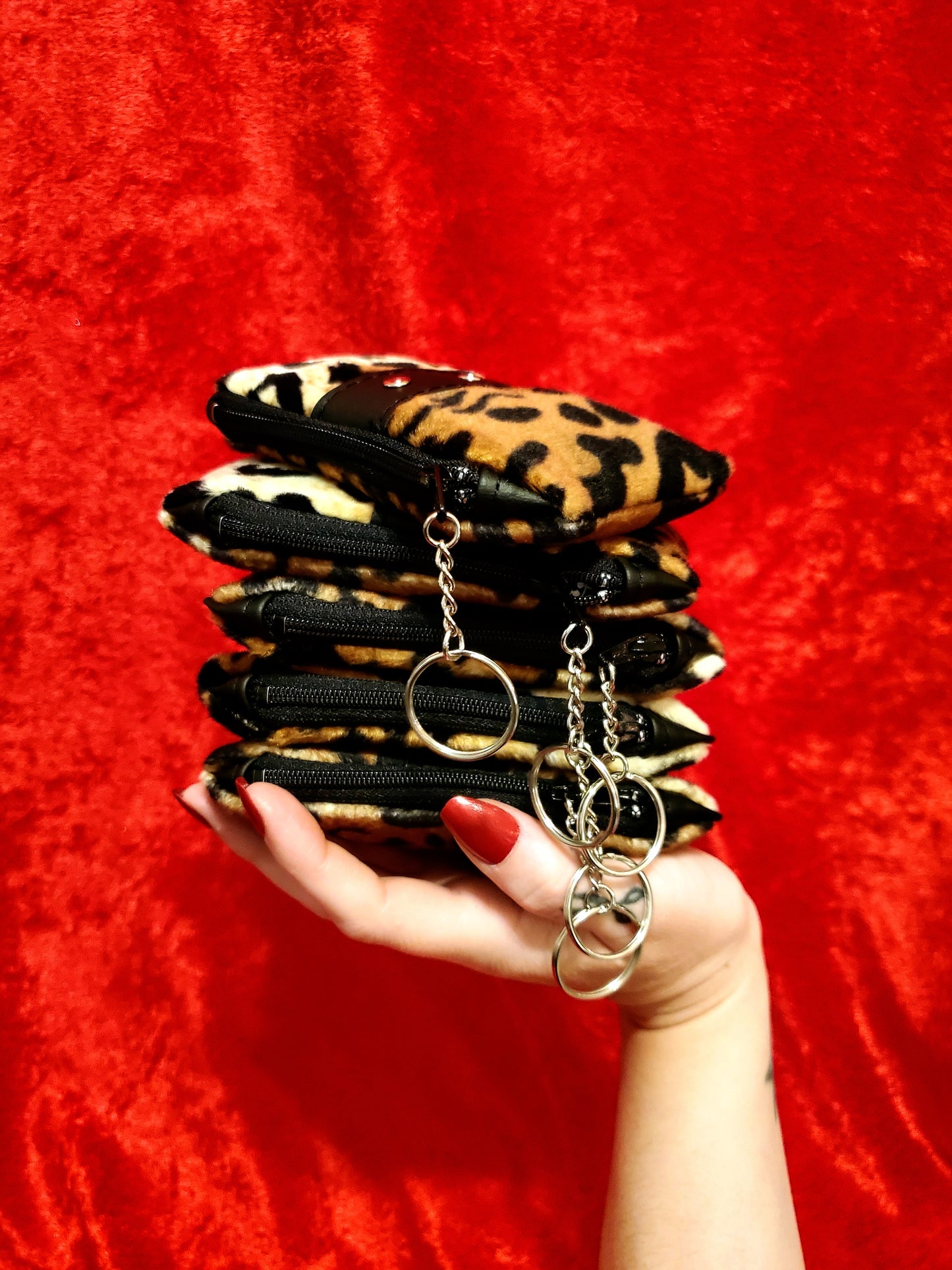 Leopard Lady Mini Pouch