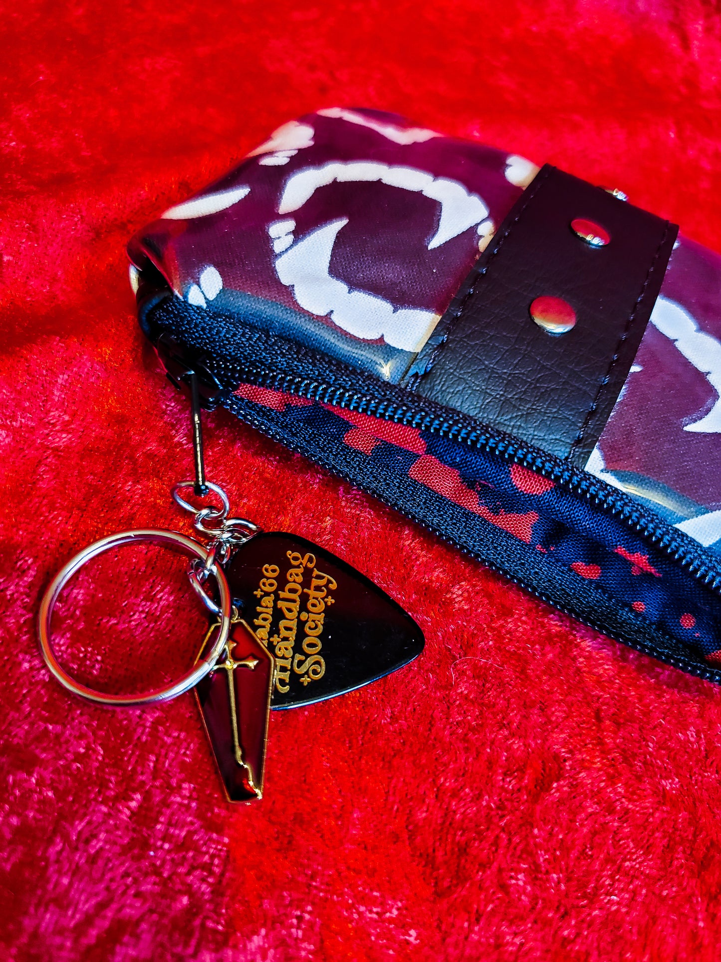 Vampire Fangs Mini Pouch