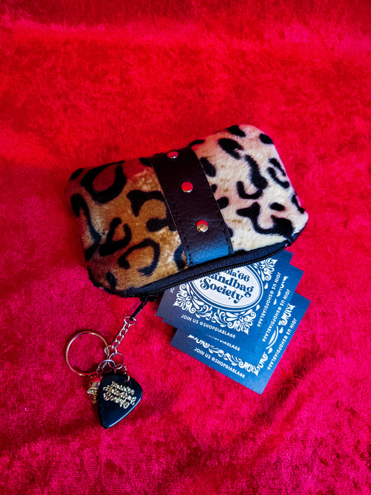 Leopard Lady Mini Pouch