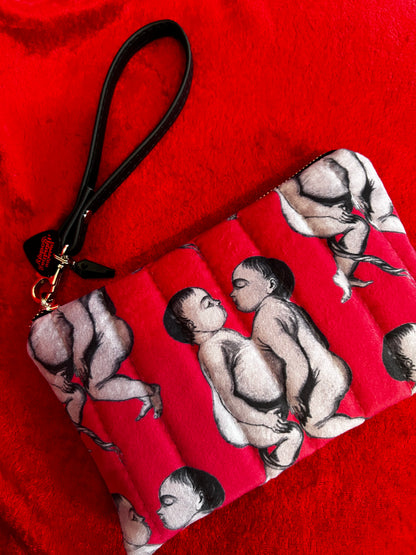 Conjoined Twins Wristlet