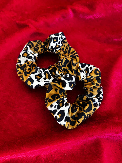 Leopard Print Hair Srunchie