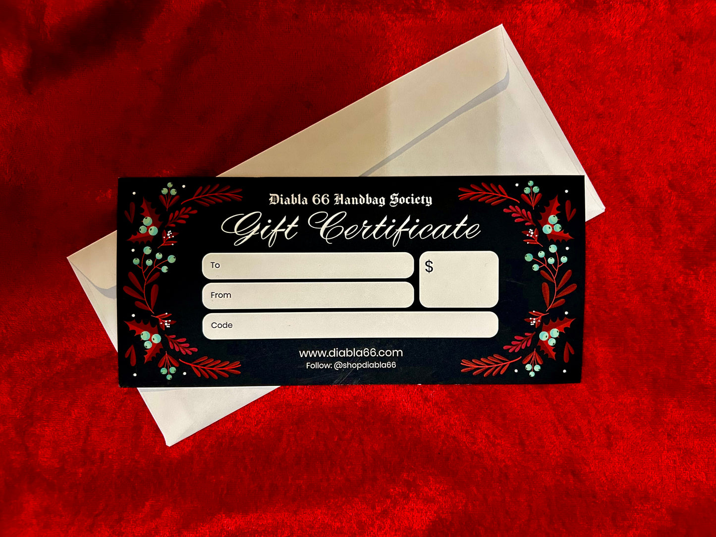 Gift Certificate