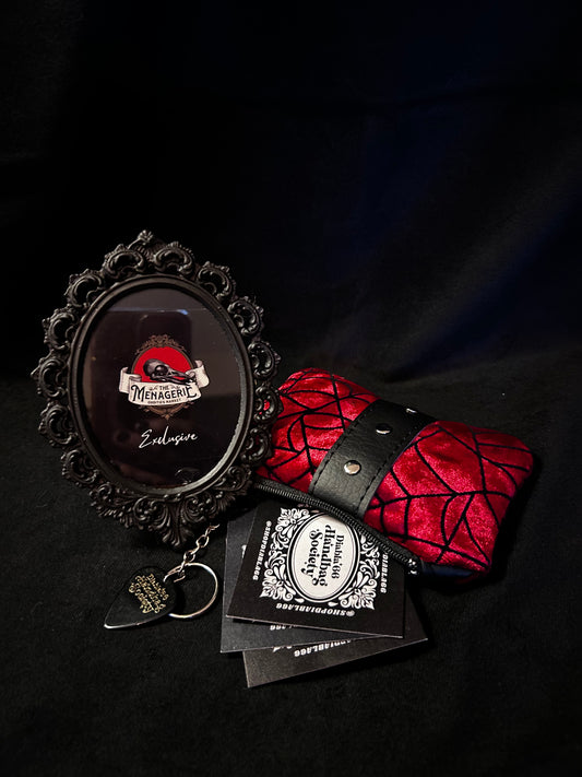 PRE-ORDER Crimson Webs Mini Pouch *Exclusive*